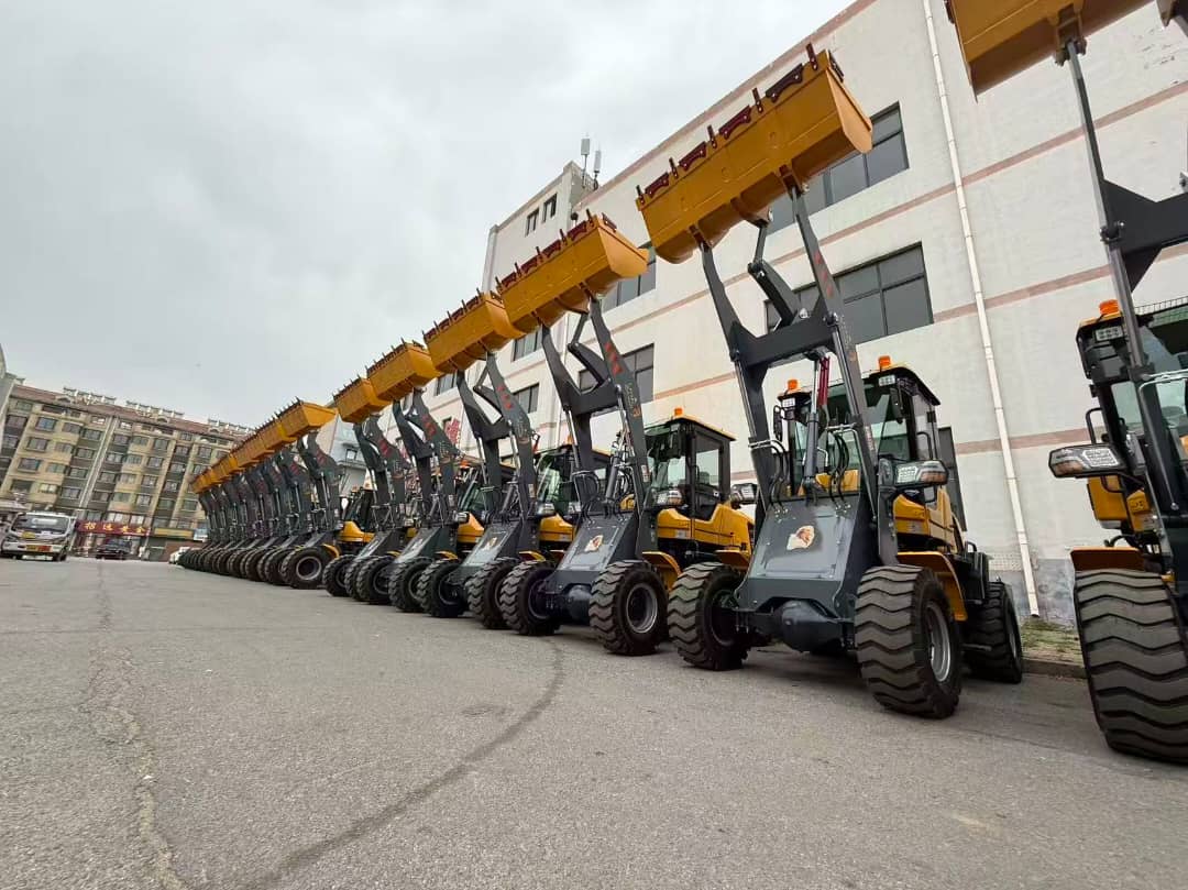 Pelles mécaniques et chargeuses de chantier